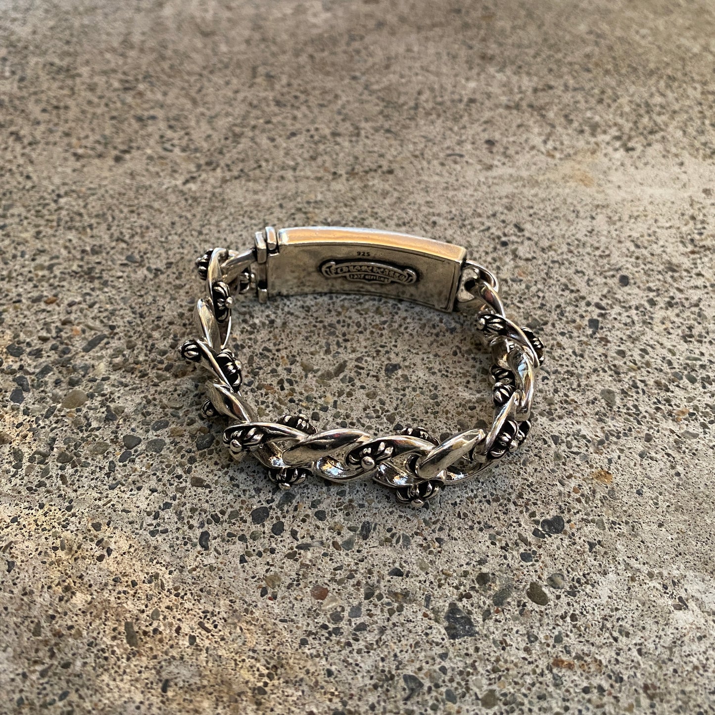 ColdChrxme™ Cuban Bracelet (Flower)