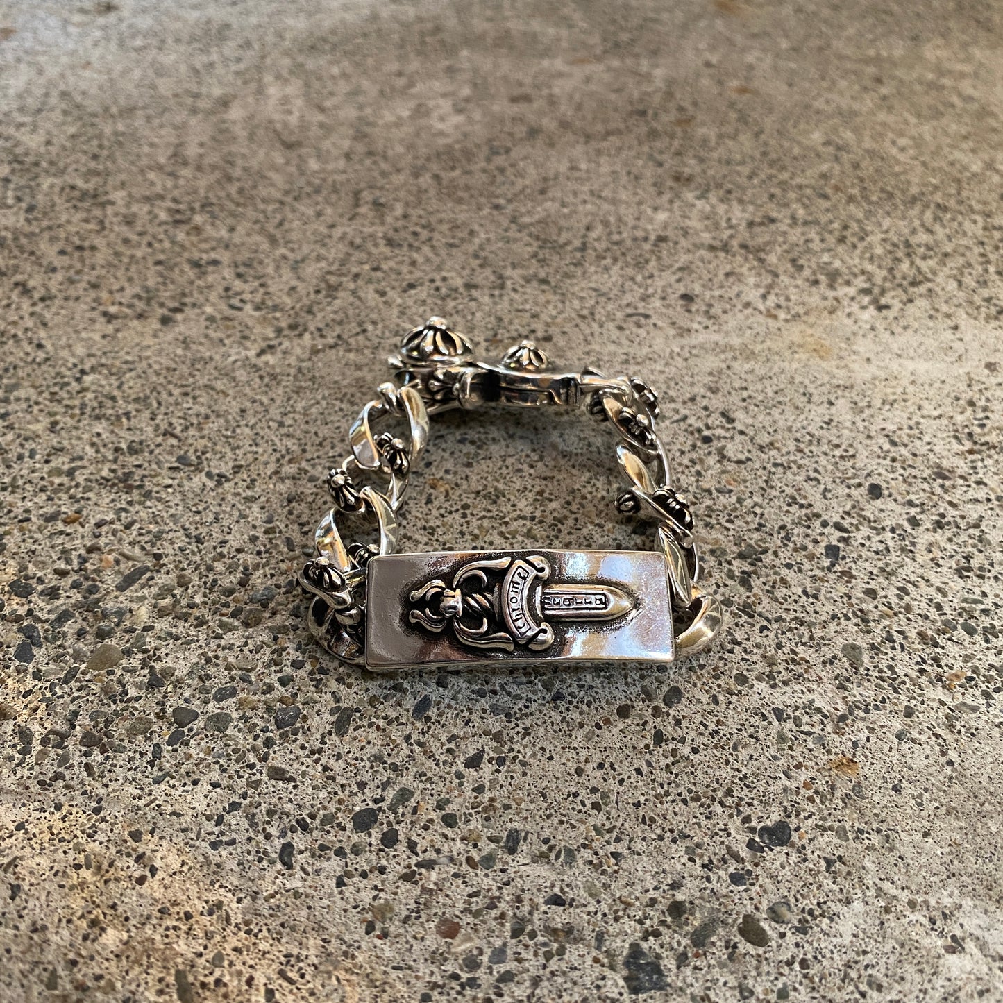 ColdChrxme™ Cuban Bracelet (Dagger)