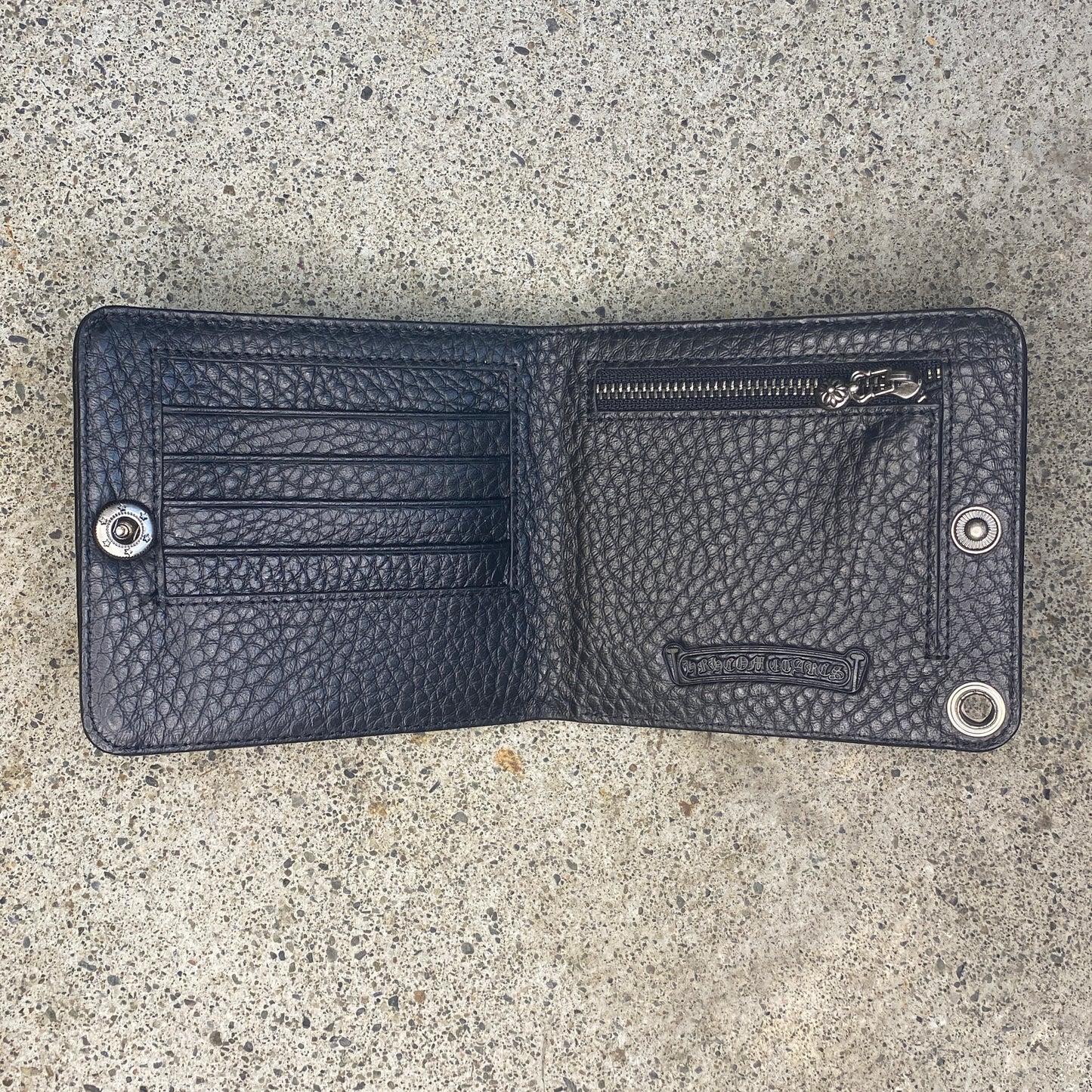 ColdChrome™ Multi Colour Cross Patch Bi-Fold Wallet