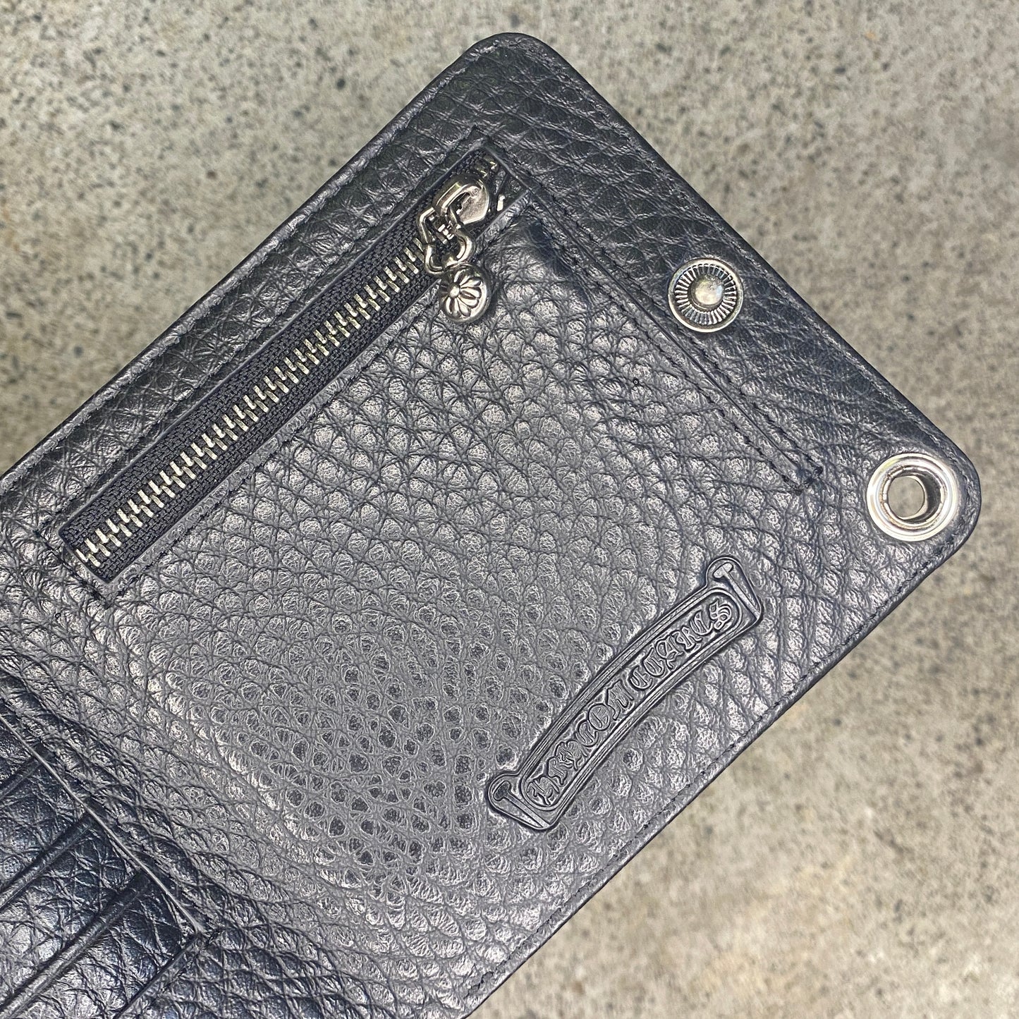 ColdChrome™ Multi Colour Cross Patch Bi-Fold Wallet