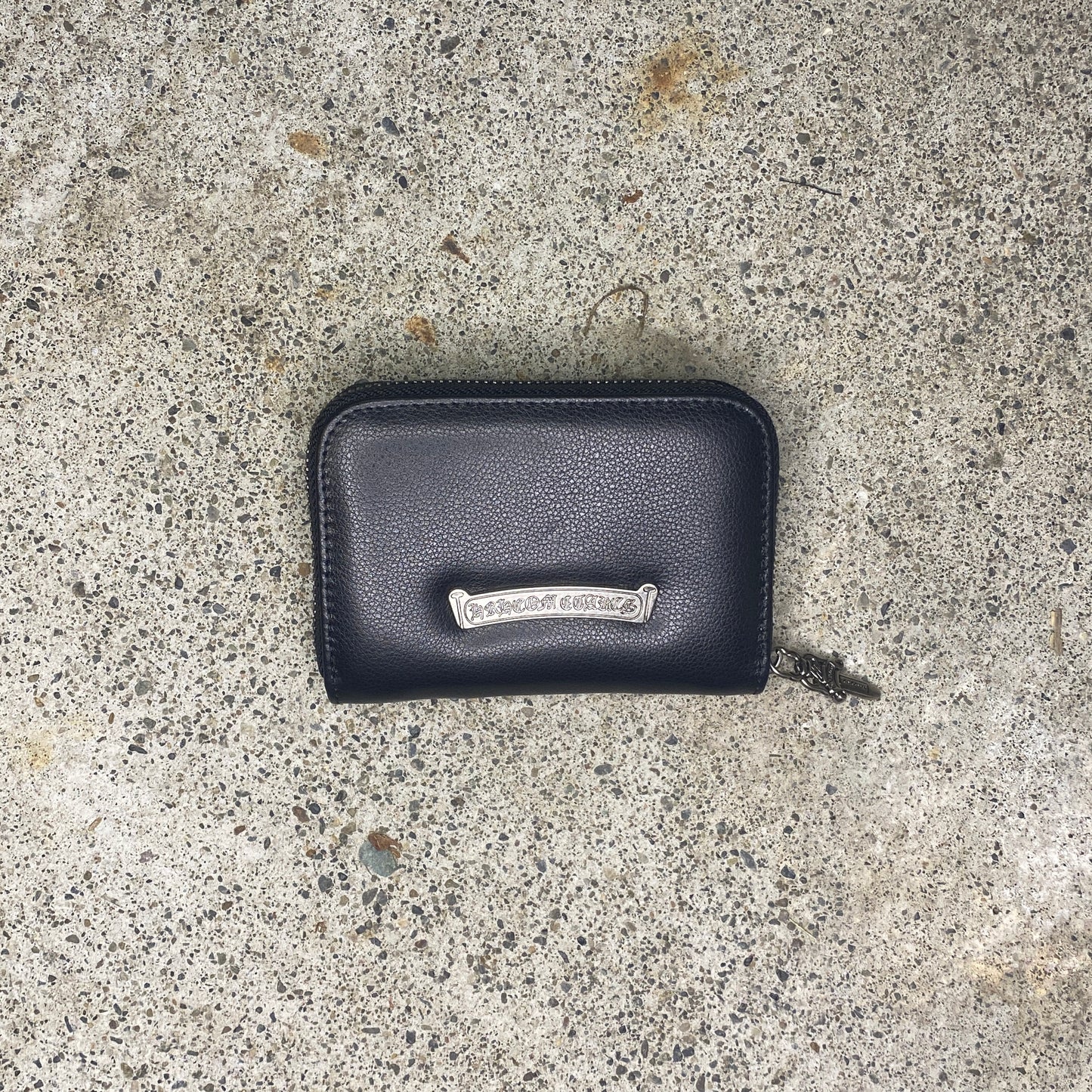 ColdChrome™ Cross Zipper Card Holder Wallet