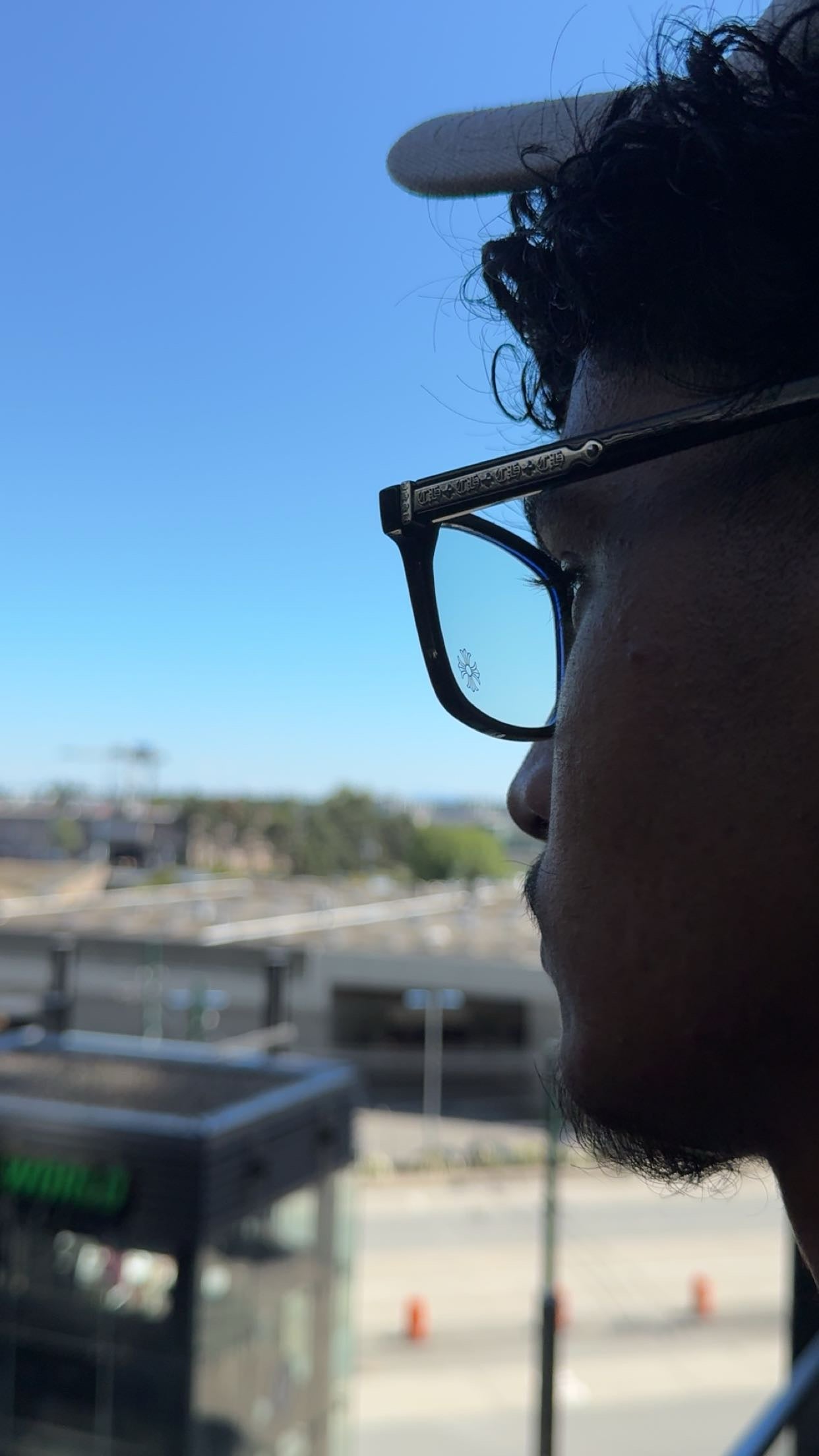 ColdChrxme™  Blue Light Frames Black + Clear